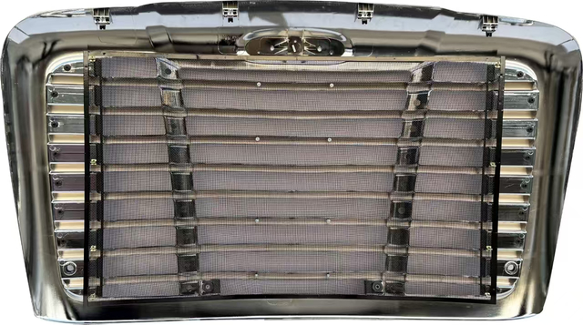 Mo te Freightliner Cascadia 08-17 krome grille me te mata bug