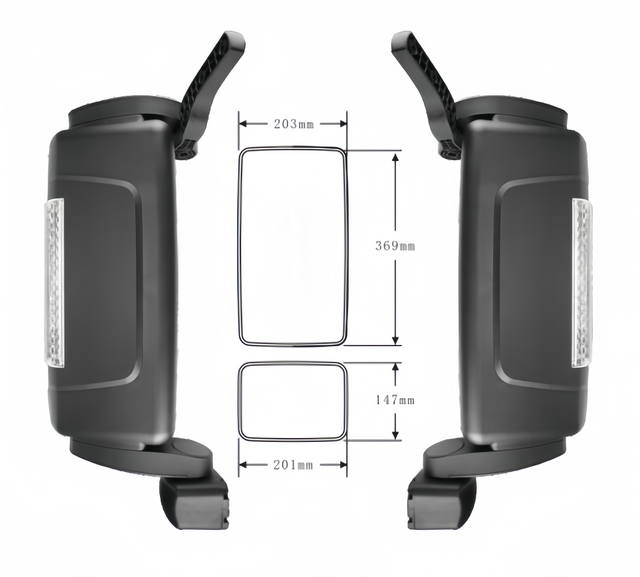  XuZhong GD12A үшін жоғары сапалы артқы көрініс айнасы