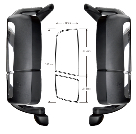  Mo Dongfeng Chenglong H7 High Quality Rear View Mirror