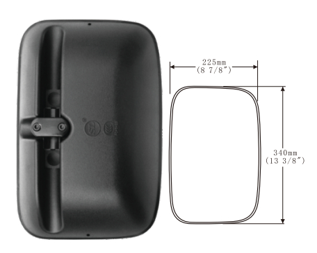  Mo Hyundai Truck High Quality Rear View Mirror