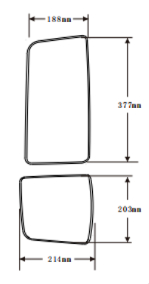  Nam FOTON Auman EST High Quality Audi View Speculum